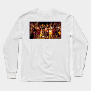 Reddit r/place Rembrandt The Night Watch r place Long Sleeve T-Shirt